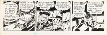 Johnny Hazard - original stribe - Frank Robbins
